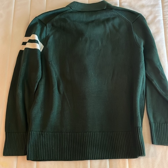 GANT Classic Varsity Green Crew Neck Sweater - Picture 4 of 6